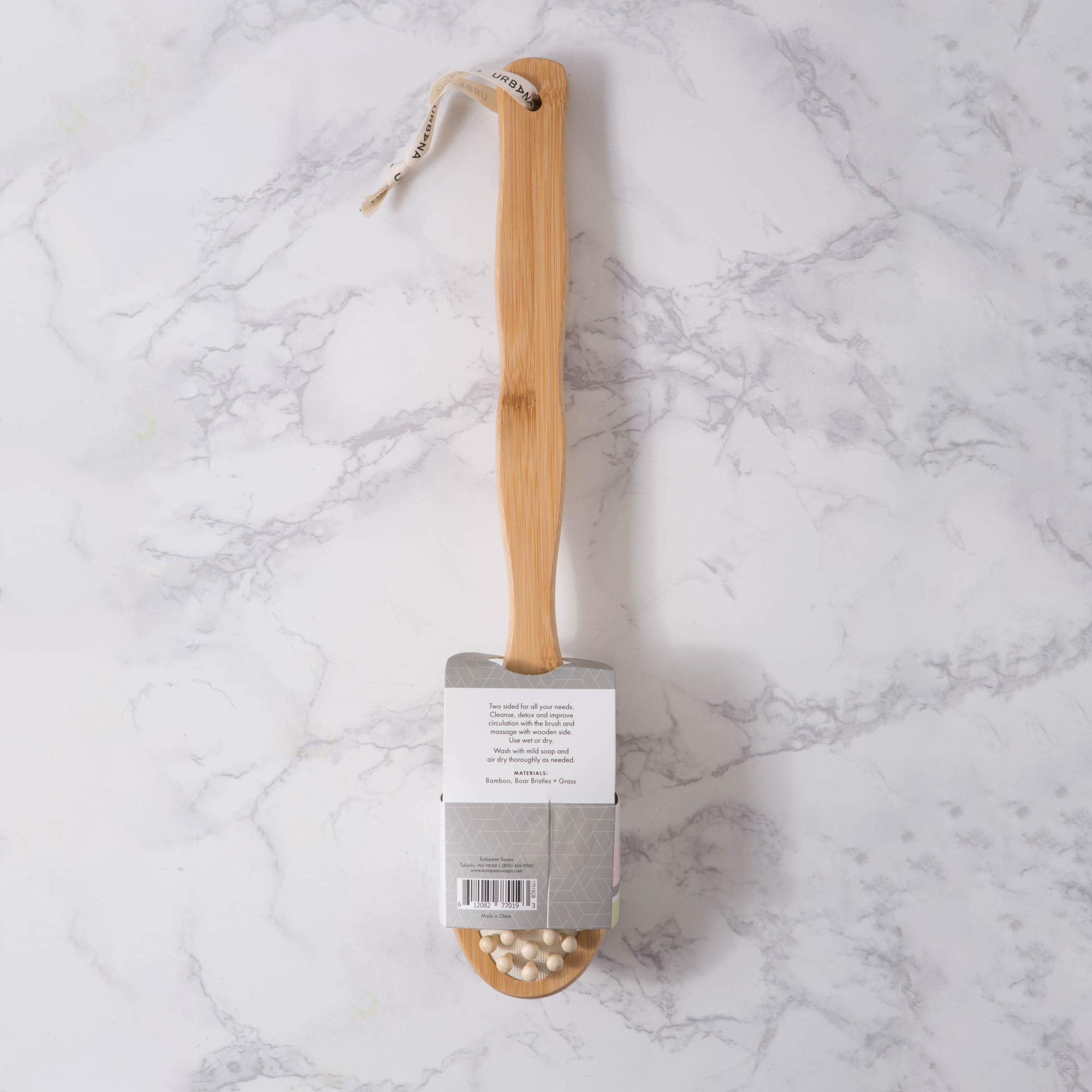 Urbana Spa Prive Natural Cellulite Messager and Exfoliating Scrub Brush